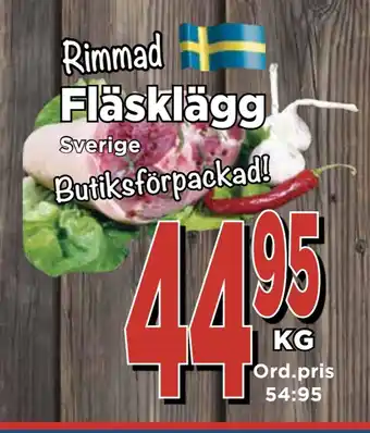 Supergrossen Fläsklägg erbjuda