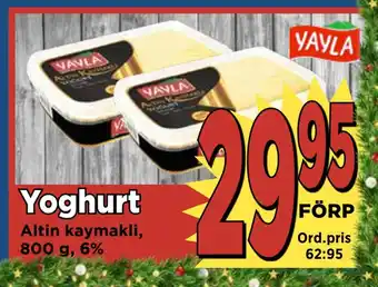Supergrossen Yoghurt erbjuda