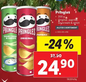 Lidl Pringles erbjuda