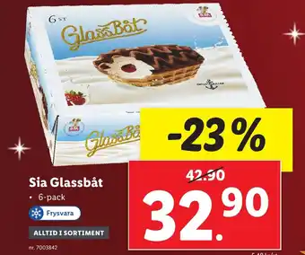 Lidl Sia Glassbåt erbjuda