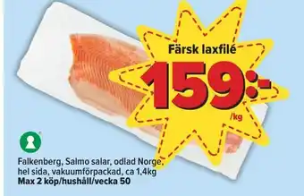 Östenssons Färsk laxfilé erbjuda