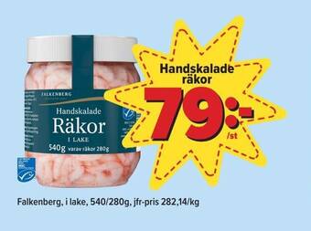 Östenssons Handskalade räkor erbjuda