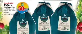 Kalkon Ingelsta 4-5 kg