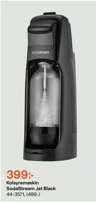 Kolsyremaskin SodaStream Jet Black