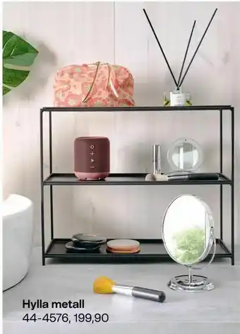 Clas Ohlson Hylla metall erbjuda