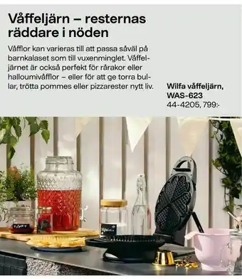 Wilfa våffeljärn, WAS-623