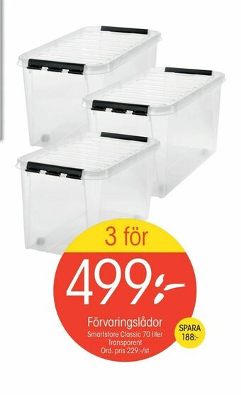 EKO Förvaringslådor erbjuda