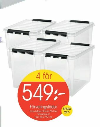 EKO Förvaringslådor erbjuda