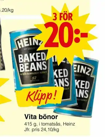 Vita bönor