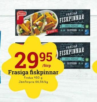 Frasiga fiskpinnar