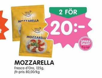 Tempo Mozzarella erbjuda