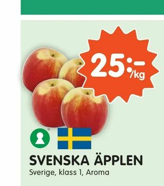 Tempo Svenska äpplen erbjuda