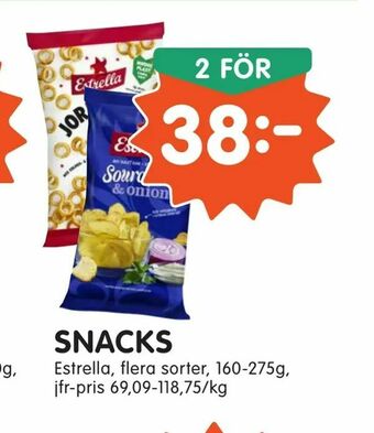 Tempo Snacks erbjuda
