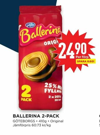 Willys Hemma Ballerina 2-pack erbjuda