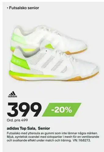 XXL adidas Top Sala, Senior erbjuda