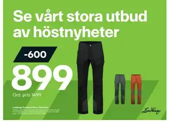 XXL Lundhags Traverse II Pant, Dam/Herr erbjuda