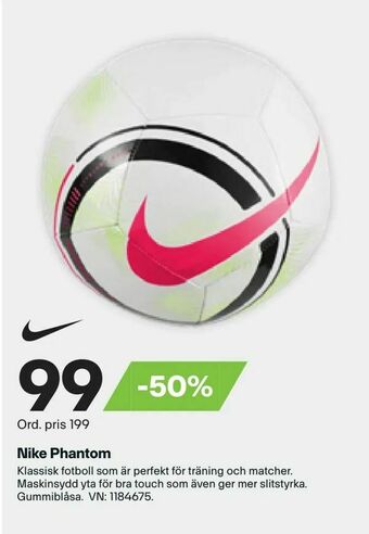 XXL Nike Phantom erbjuda