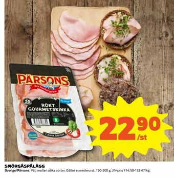 Coop Konsum Smörgåspålägg erbjuda