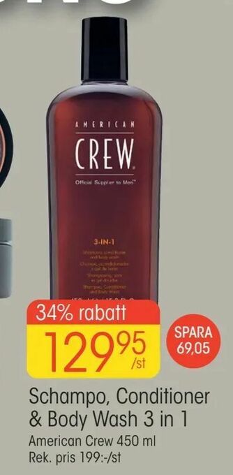 EKO Schampo, Conditioner & Body Wash 3 in 1 erbjuda