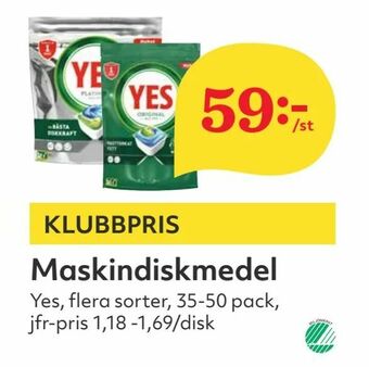 Hemköp Maskindiskmedel erbjuda