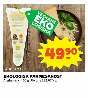 Coop Konsum Ekologisk parmesanost erbjuda