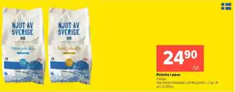 Coop Extra Potatis i påse Sverige erbjuda
