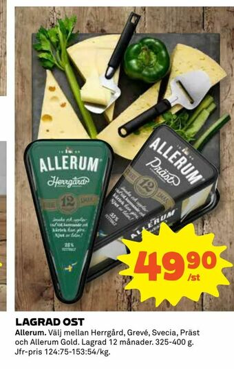 Coop Konsum Lagrad ost erbjuda