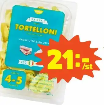 Coop Tortelloni Prosciutto 250g