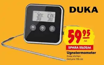 City Gross Duka Ugnstermometer erbjuda