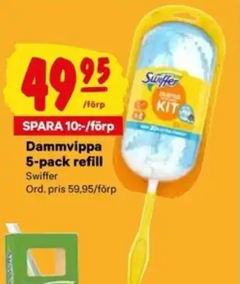 Swiffer Dammvippa 5-pack refill