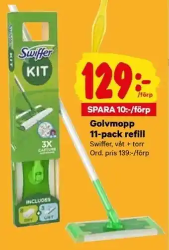 City Gross Swiffer Golvmopp 11-pack refill erbjuda