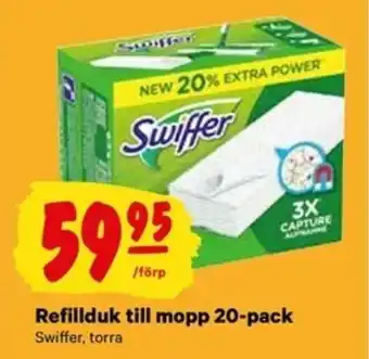 Swiffer Refillduk till mopp 20-pack