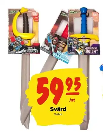 City Gross X-shot Svärd erbjuda