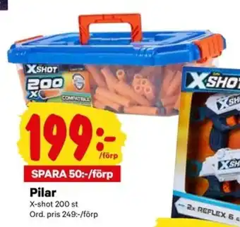 X-shot Pilar 200st