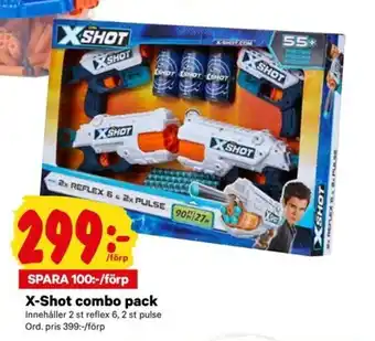 City Gross X-Shot combo pack erbjuda