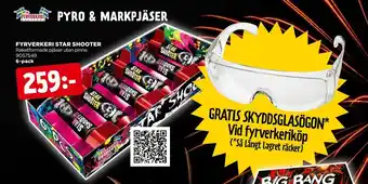 Jem&Fix Fyrverkeri star shooter erbjuda