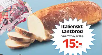 Bakemyday Italienskt Lantbröd 600g