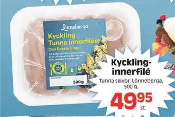 Götgatsbacken Kycklinginnerfilé 500g erbjuda