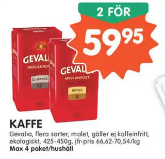 Gevalia Kaffe 425-450g