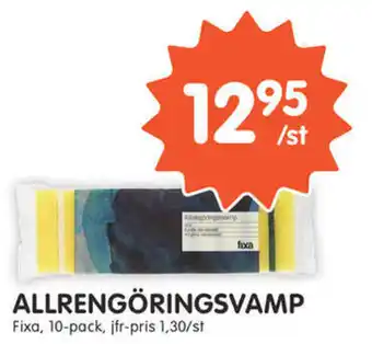 Fixa Allrengöringssvamp 10-pack