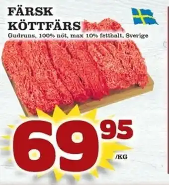 Matdax Gudruns Färsk Köttfärs erbjuda