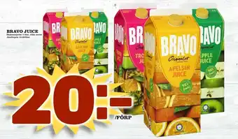 Matdax Bravo Juice 2 liter erbjuda