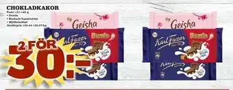 Matdax Fazer Chokladkakor 121-145g erbjuda
