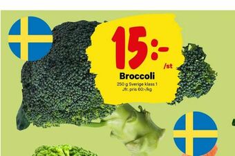 City Gross Broccoli erbjuda