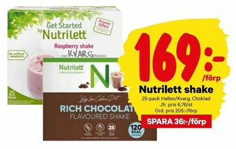 Nutrilett shake