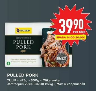 Willys Pulled pork erbjuda
