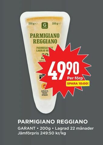 Willys Parmigiano reggiano erbjuda