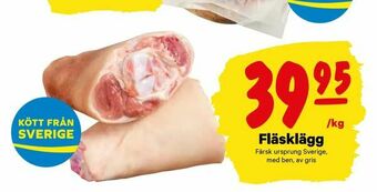 City Gross Fläsklägg erbjuda