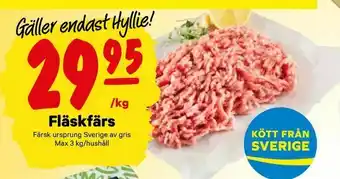 Fläskfärs