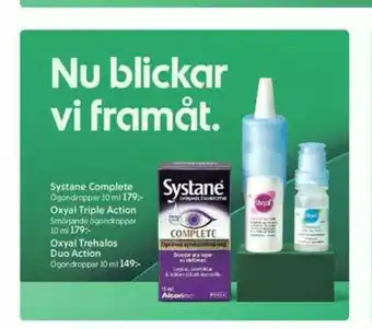 Apotek Hjärtat Oxyal Care Ögonmedel erbjuda